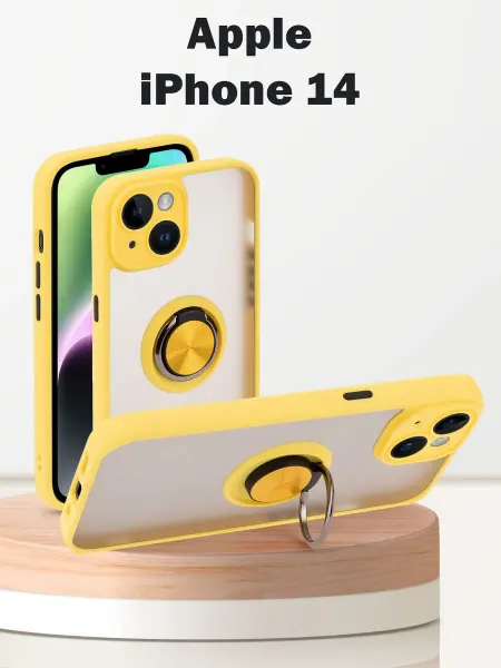 Чехол для iPhone 14 айфон 14, с кольцом