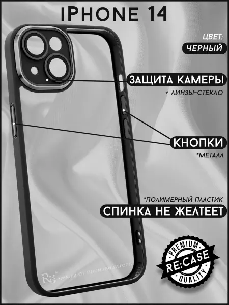 Re: Чехол на iPhone 14 прозрачный с защитой не желтеет
