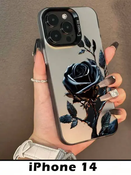 Чехол на iphone 14 красивый роза