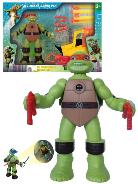 TURTLES Фигурка игрушка Черепашки-ниндзя 14 см. Микеланджело