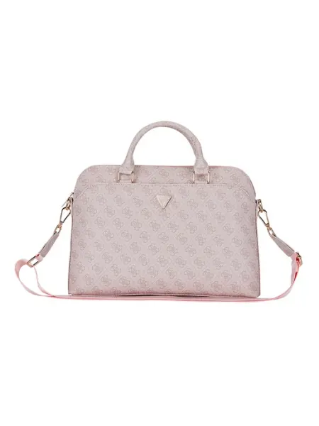 GUESS Сумка для ноутбука 15" - 16" из экокожи, на молнии, с ремнем