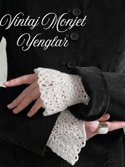 Рукава с манжетами, кружевные рукава, традиционные манжеты, для ношения внутри рукава