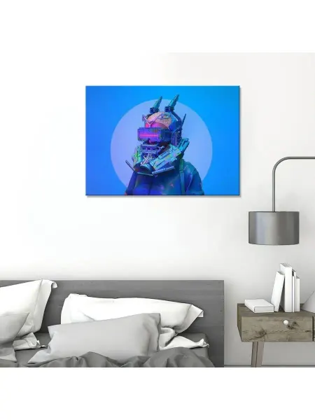 Classic Art Картина на холсте Киберпанк Арт (15) 30х40