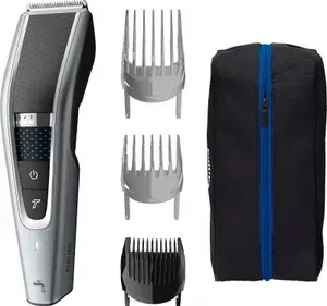 Машинка для стрижки волос Philips Series 5000 HC5630/15, черный, серебристый