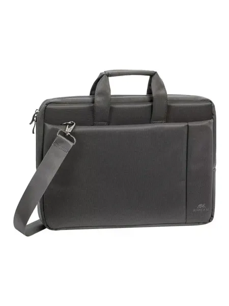 Сумка для ноутбука 15.6, RivaCase Central, серая, 8231 Grey