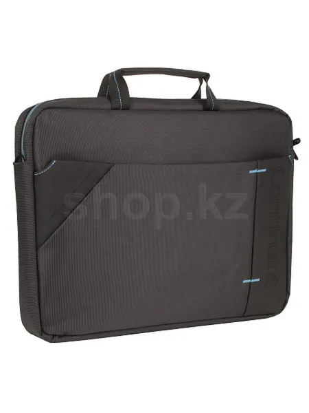Continent Сумка для ноутбука CC-205GB, 15.6", Black-Blue