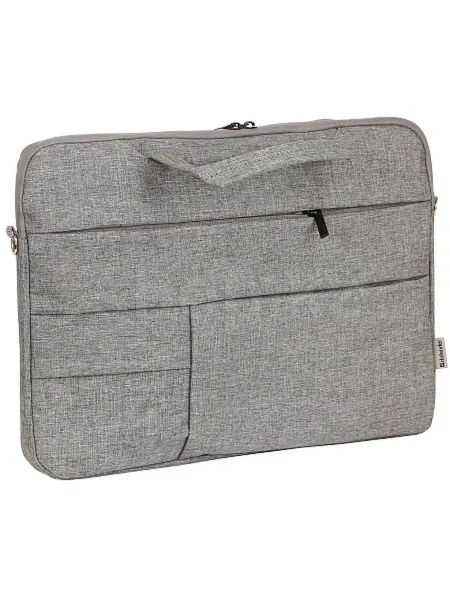 DEFENDER Сумка для ноутбука Miltres, 15.6", Grey