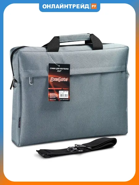 EXEGATE Сумка для ноутбука 15.6" Start S15 Grey