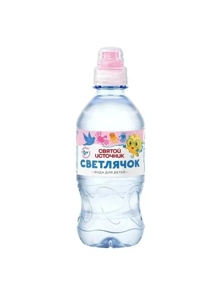 Вода детская питьевая Святой Источник Светлячок негазированн