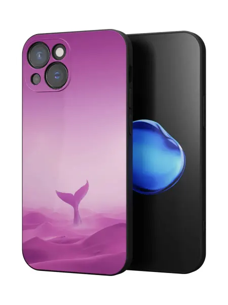 QuestCase Чехол на Apple Iphone 15 с принтом Кит