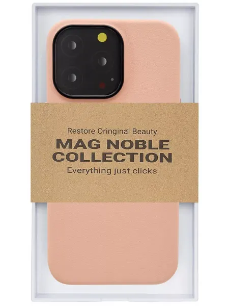 Kzdoo Чехол Mag Noble для iPhone 15 Pro Max c MagSafe