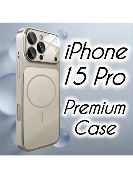 AG Чехол Матовый для IPhone 15 Pro MagSafe Серый