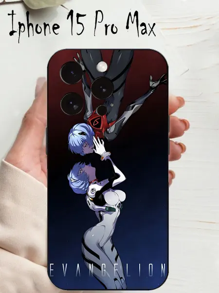Чехломания Чехол на iphone 15 pro max аниме Евангелион