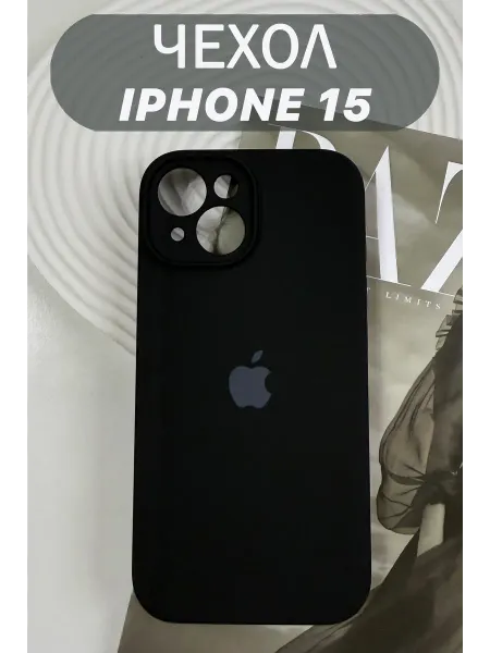 VYMZ Чехол на iPhone 15 с защитой камеры