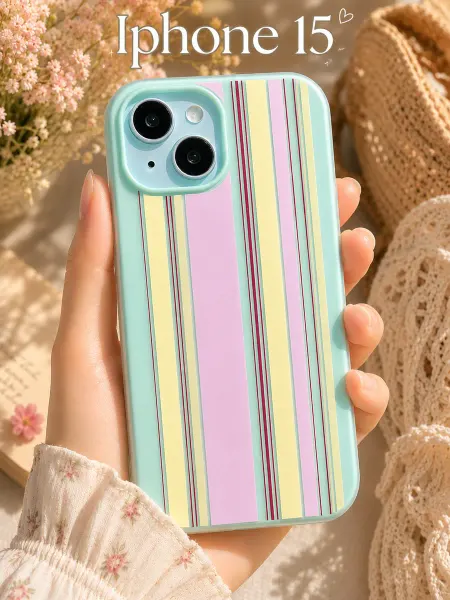 Чехол на iPhone 15 полоска