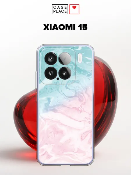 Xiaomi Чехол на 15 мрамор