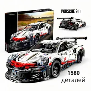 Конструктор Техник Порше 911 Спорткар Количество деталей 1580 ( игровой набор Technic / подарок для детей и взрослых )