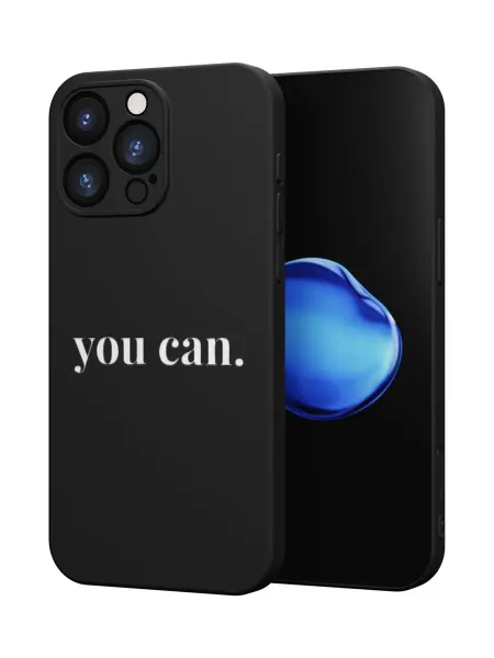 QuestCase Чехол на Apple IPhone 16 Pro Max с принтом Мотивация