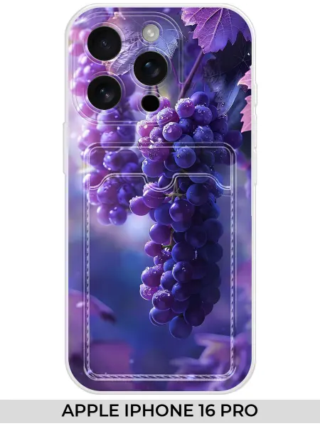 NOOTO Чехол с карманом на Apple iPhone 16 Pro