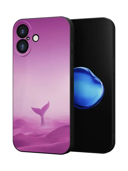 QuestCase Чехол на Apple IPhone 16 с принтом Кит