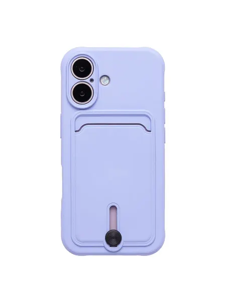 Акмис Чехол-накладка для Apple iPhone 16 (светло-фиолетовый) - SC