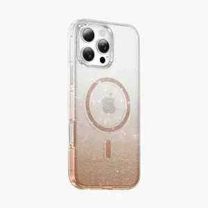 Чехол для iPhone 16 Pro KEEPHONE LILLIAN MagSafe Case, Бежевый