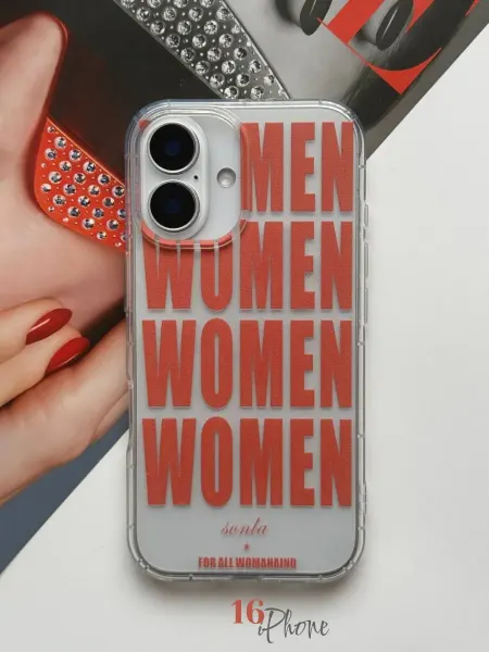Case LAB. Чехол для iPhone 16 силиконовый с принтом