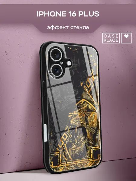 Case Place Чехол на iPhone 16 Plus лев