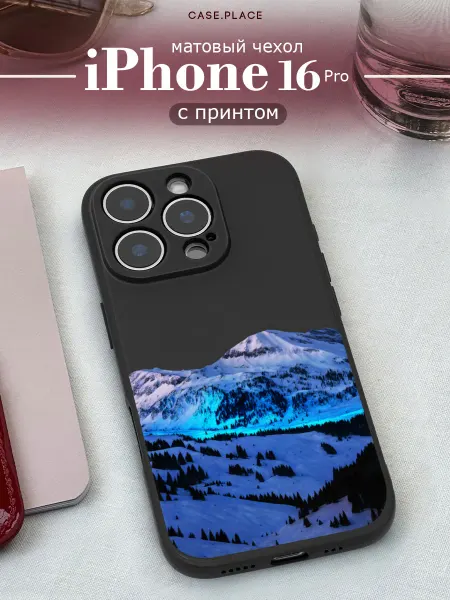 Case Place Чехол на iPhone 16 Pro зимний