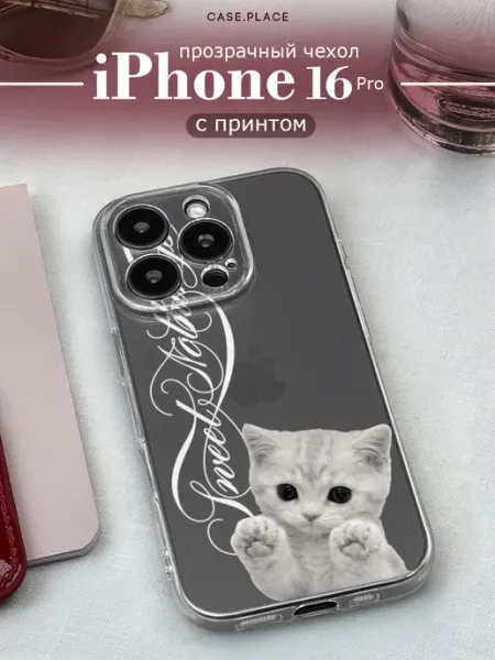 Case Place Чехол на iPhone 16 Pro милый