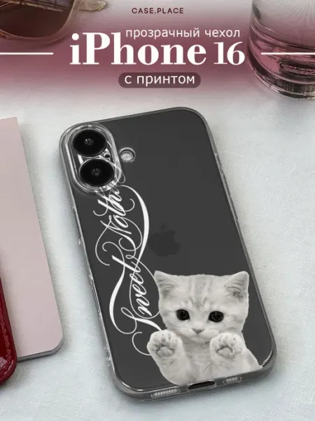 Case Place Чехол на iPhone 16 милый