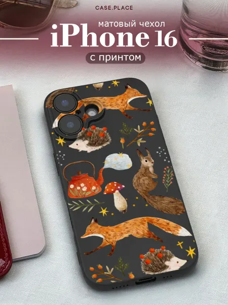 Case Place Чехол на iPhone 16 осенний