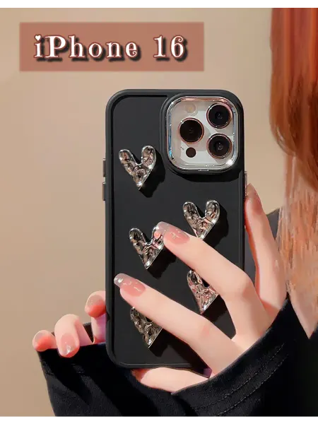 Popup case Чехол для iPhone 16 с сердечком