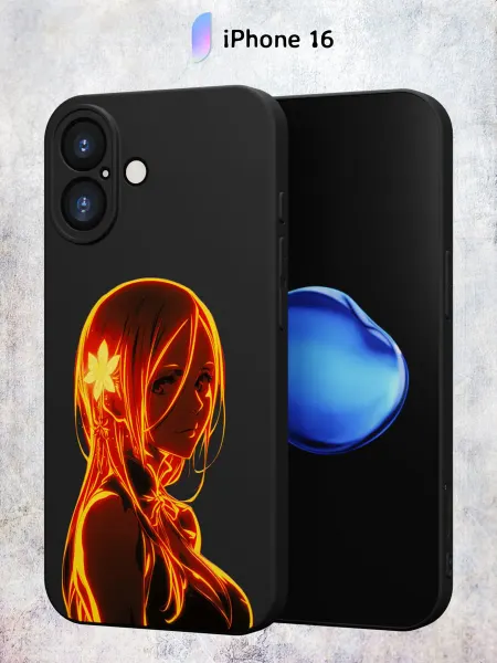 Secret.Case.Store Чехол на iPhone 16 с принтом Аниме