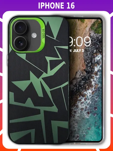 Cassy Стильный чехол для IPHONE 16