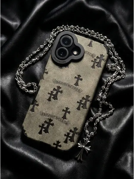 Chrome hearts Чехол на iPhone 16 противоударный