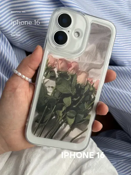 Smart Cover Чехол на iphone 16 прозрачный