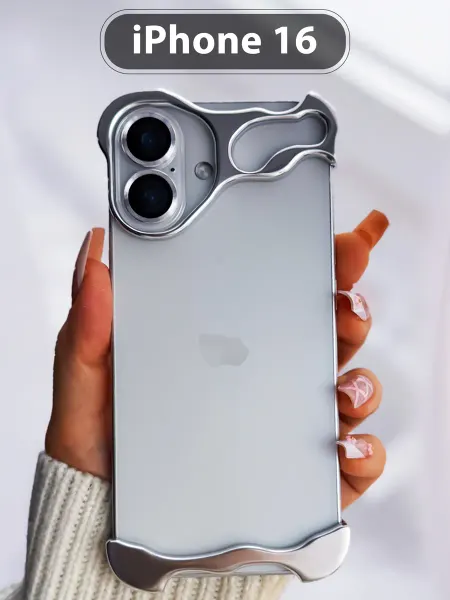 Drivero Чехол на iPhone 16 металлический
