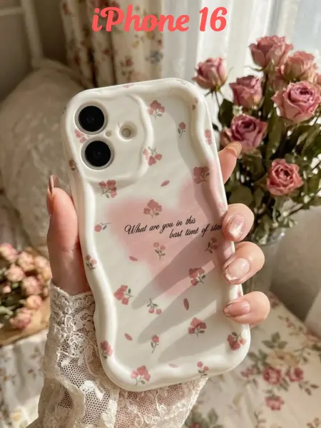 DropCase Чехол на iPhone 16 "Бабочки розовые"