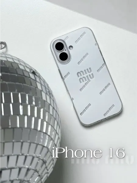 IPAK Чехол силиконовый Miu Miu для iPhone 16