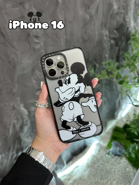 IPAK Чехол прозрачный Микки Маус для iPhone 16