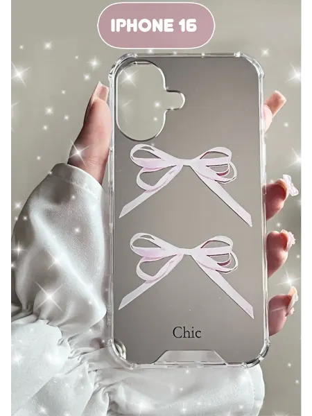 Kittywow Чехол на IPhone 16 Бантики