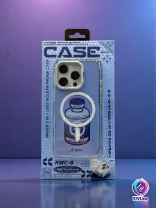 Прозрачный чехол с подставкой на айфон 16 Про (для Iphone 16 Pro) MagSafe Remax RMC-8