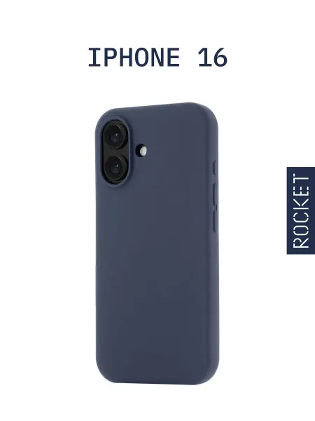 ROCKET Чехол на iPhone 16, Silk, MagSafe