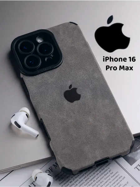 Persica Чехол на iPhone 16 Pro Max замшевый