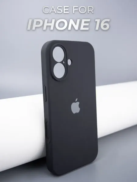 MOZZ Матовый чехол для iPhone 16 с квадратными гранями