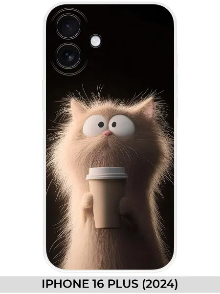 NOOTO Чехол на iPhone 16 Plus с принтом