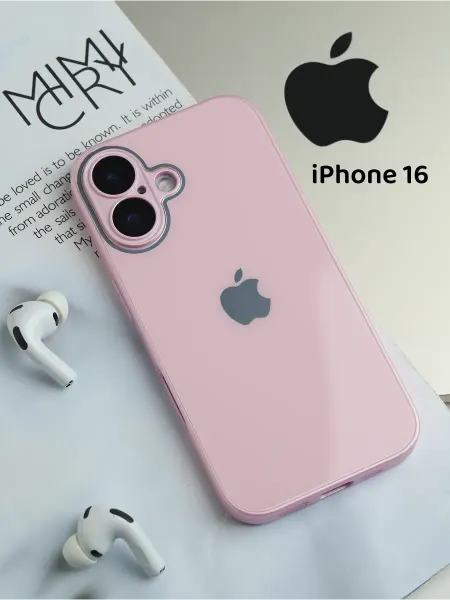 Persica Чехол на iPhone 16 стеклянный