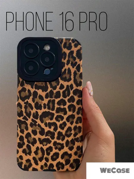 WeCase Чехол на iPhone 16 Pro с принтом