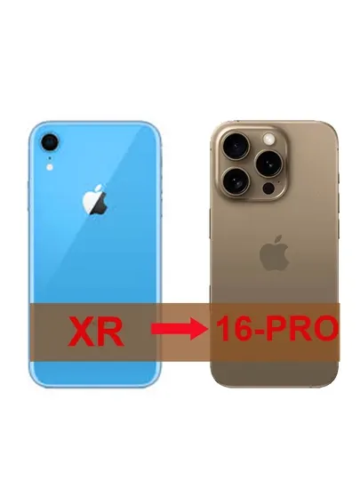Корпус iPhone XR в дизайне iPhone 16 Pro